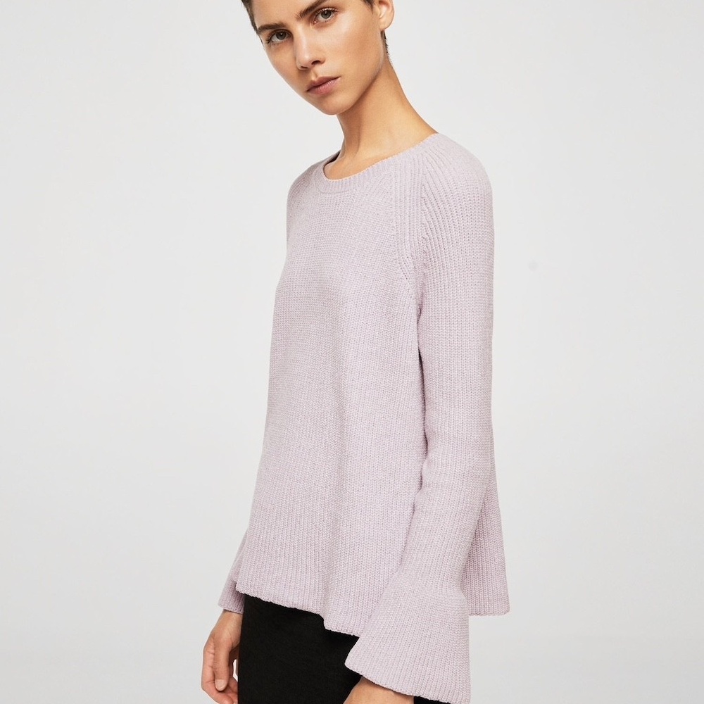 Mango Flared Sleeves Sweater in Size XS